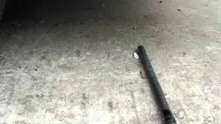 Deadlywind drives over a Carbon Fiber Paintball Barrel
