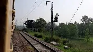 09609 Udaipur-Yog Nagri Rishikesh Express BGKT/WDP-4D slowly Running on Near Haridwar