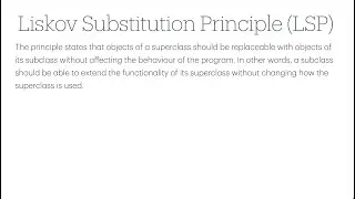 SOLID Principles- What is a Liskov Substitute Principle in Oops | C#