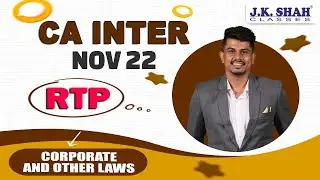 CA Inter | RTP Nov 22 | Corporate and Other Laws