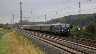 CBB 110 278 mit Sonderzug und 26-Sekunden Pfeifkonzert in Hiddenhausen-Schweicheln!