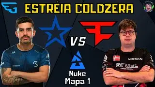 (ESTR&Eacute;IA COLDZERA) COL vs FAZE (Nuke Mapa 1 - Parte 2) BLAST - Transmiss&atilde;o Gaules