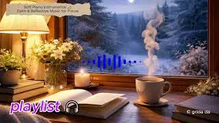 🎧 Soft Piano Instrumental 🌙 | Calm & Reflective Music for Focus #playlist #38 #Noadsplaylist