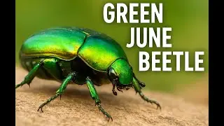 Green June Beetles (June Bugs) The Truth, The Swarm, The Fix
