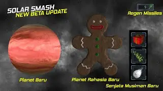 Solar Smash (New Beta Update) V1.7.2 | GingerbreadMan - Perchta - Regen Missiles - Seasonal Weapons