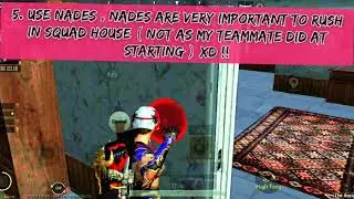 TOP 5 NEW TIPS AND TRICKS TO RUSH IN SQUAD HOUSE | PUBG MOBILE
