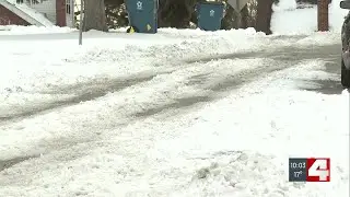 Residential street in Jennings remains unplowed days after winter storm