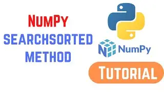 Python NumPy Tutorial For Beginners - NumPy | searchsorted method with Examples