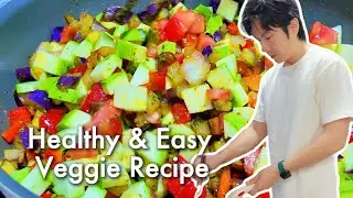 Easy & Healthy Chinese Stir-fry Vegetable Recipe for Weight Loss and Vegetarians