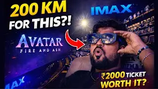 I Traveled 200 KM Just to Watch Avatar in India’s BIGGEST IMAX 😱 | Worth ₹2000? #IMAX #AvatarReview