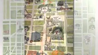 Personalized Savannah Historic District Maps