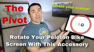 Rotate Your Peloton Bike Screen With This Accessory - The Pivot Review