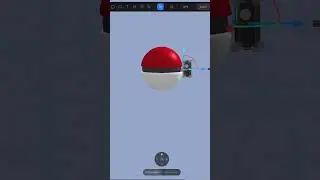 Heaps 3D with Spline - Part 6: Pokéball #3d #3danimation #3dart
