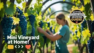 Grow Your Own Mini Vineyard &ndash; Backyard Grape Growing Guide! 🍇