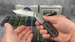 Introducing: The Lake Champlain Barlow - C. Risner Cutlery