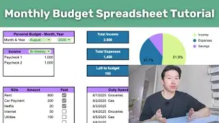 How to Make A Monthly Budget Template in Excel & Google Sheets
