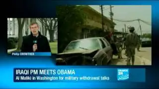 Obama meets Maliki as US exits Iraq