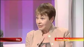 Caroline Lucas makes the Green case after being patronised by a BBC report
