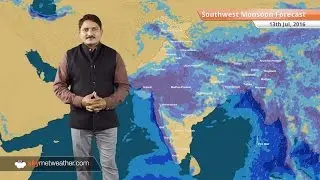 Monsoon 2016 Forecast for July 13: Heavy Monsoon rains in Madhya Pradesh, Gujarat, Rajasthan