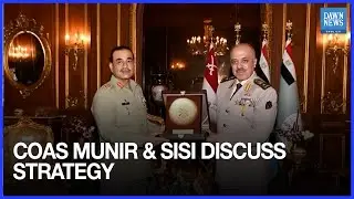 Pakistan Field Marshal Munir, Egypt&rsquo;s Sisi Stress Coordination on Strategic, Defence Cooperation
