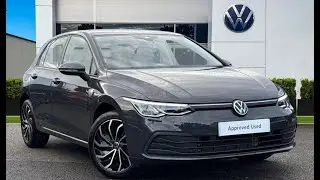 Approved Used Volkswagen Golf Life 1.0 eTSI 110PS DSG in Urano Grey | MT72UBP | Wrexham Volkswagen 