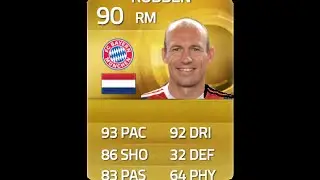 FIFA 15 ROBBEN 90 Player Review & In Game Stats Ultimate Team