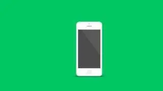 After Effects: Iphone 5 vector animation