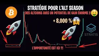 LES ALTCOINS QUI PEUVENT DOUBLER NOTRE CAPITAL BITCOIN !! - Strat&eacute;gie SHAD #14 - Analyse Crypto FR