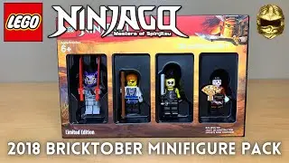 LEGO Ninjago Bricktober 2018 Minifigure Pack Review! Toys R Us Exclusive 500527