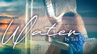 Water by Tali Glaser Performed on Kibbutz Palmachim in a Solo Harp Recital
