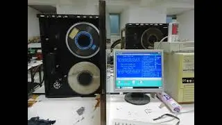 НМЛ СМ-5309. По-блочное чтение ленты / Block-to-block reading on the tape drive.