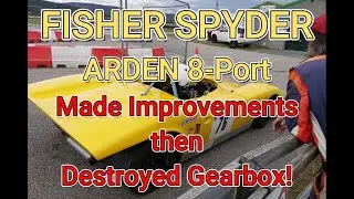 Fisher Spyder Arden 8-Port  Mini Engine Destroyed Gearbox!