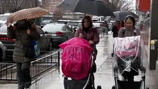 Queens, NY Afternoon Rainy Raw Weather -1/19/2023