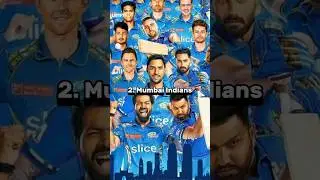 Top 10 IPL Teams With Most Fan Base #shorts #iplchampions #iplhighlights #mumbaiindians #ipl2025