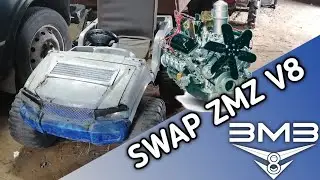 СВАПАЕМ ZMZ V8 В ДЕТСКИЙ ЭЛЕКТРОАВТОМОБИЛЬ