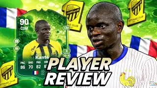 90 GRASSROOT GREATS KANTE SBC PLAYER REVIEW! FC 25 ULTIMATE TEAM