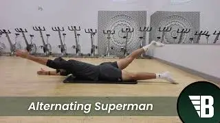Alternating Superman Exercise Tutorial