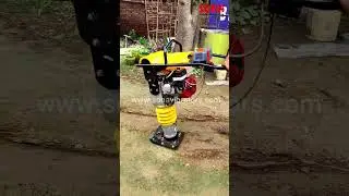 How Tamping Rammer Works ? 15KN Impacting Force