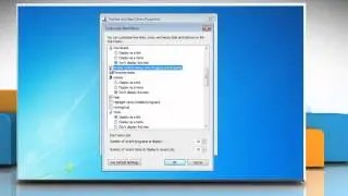 Windows&reg; 7: How to customize the appearance of Start Menu and the Taskbar?
