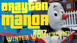 Drayton Manor Winter Wonderland 2017 - Thomas Land, parade and fireworks