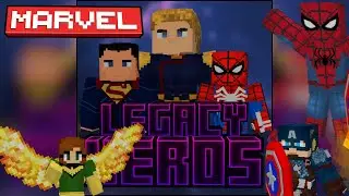 LegacyHeros Marvel Addon Minecraft bedrock Editon 1.21.80