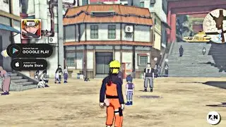 NARUTO SLUGFEST X ..I played the best naruto open world game on android ..#android #gaming #gameplay