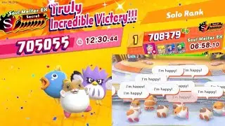 Kirby Star Allies: Soul Melter EX - Rick & Kine & Coo in 12:30.44