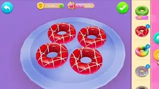 Making Colour Rainbow 🌈 Chocolate 🍫 Rings In Sweet Empire Game | Smooth Gameplay ! #sweetempire 