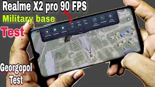 Realme X2 Pro PUBG 90 FPS Military base & Georgopol Test | Realme X2 Pro PUBG 90 FPS Gameplay Review