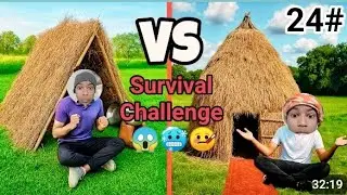 Mini house 🏠 5 घंटा survival challenge 😱🥶#challengerboy#overnightsurvivalchallenge24haurs#youtube💯🙉⏰