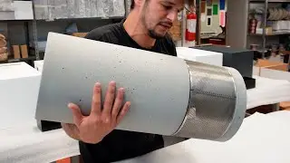 Garvan SN120 L'Arte Del Suono In Cemento e LED