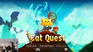 [GER] Katzenklopperei! | #CatQuest E02 | #lollielive - 27.10.2024
