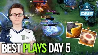 ESL Genting Minor Dota 2 - BEST PLAYS Day 5