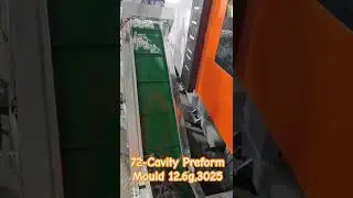 72-Cavity Preform Mould| 12.6g,3025 #plasticmould #petbottle